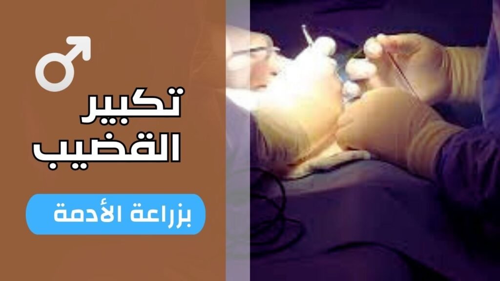 تكبير القضيب بزراعة الأدمة