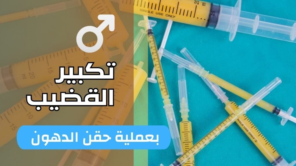 تكبير القضيب بحقن الدهون