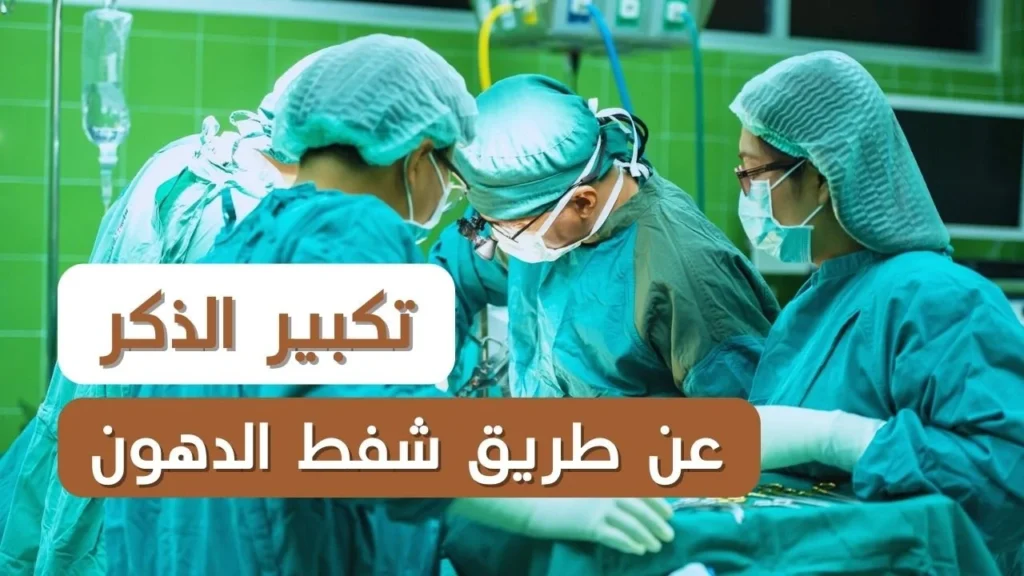 تكبير الذكر عن طريق شفط دهون العانة